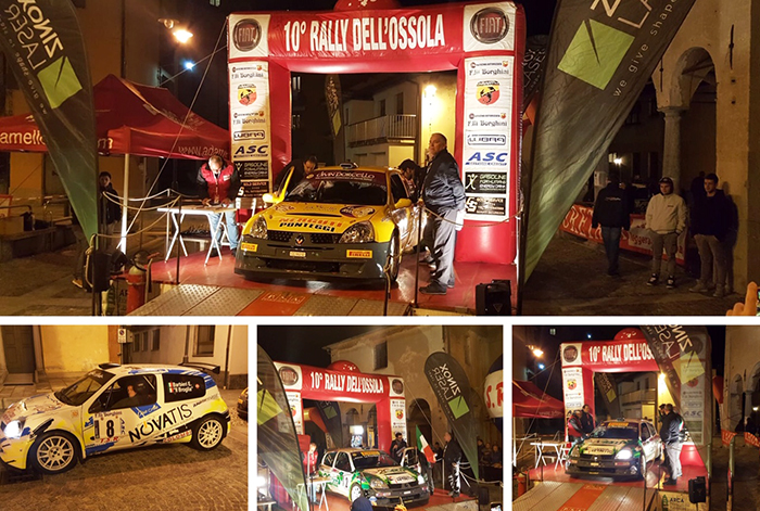 Rally: presentati gli equipaggi e testate le auto allo shakedown, tutto pronto per il 10° Vallino. Foto
