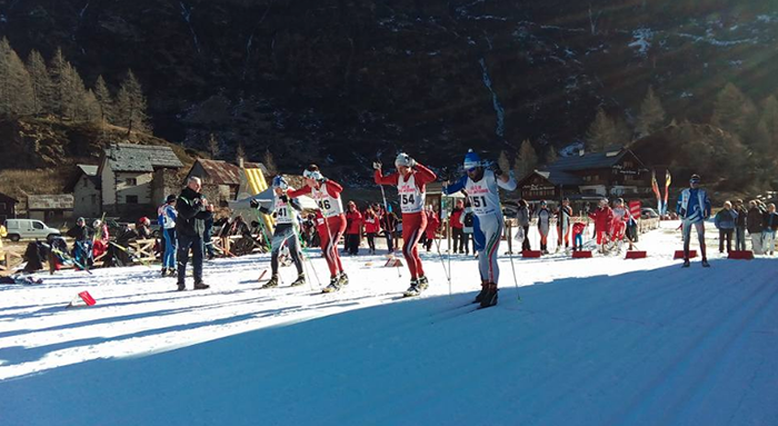 Trofeo Sci Club  Formazza di sci nordico a Riale: vincono Brochard e Fanton, De Biasi primo nei junior