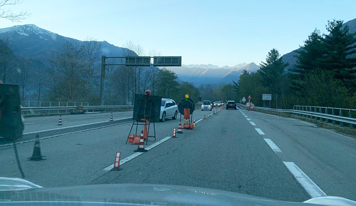 Superstrada ossolana, circolazione limitata sino a fine mese per completare i lavori