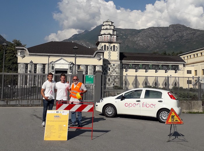 Crevola: si posa la fibra ottica, 8 mesi di lavori