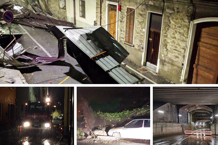 Ossola in ginocchio per il maltempo. Villa la più colpita. Scuole, strade e ferrovie chiuse. Fotogallery