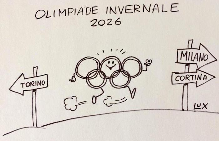 La questione "olimpica" nella nuova vignetta di Lux