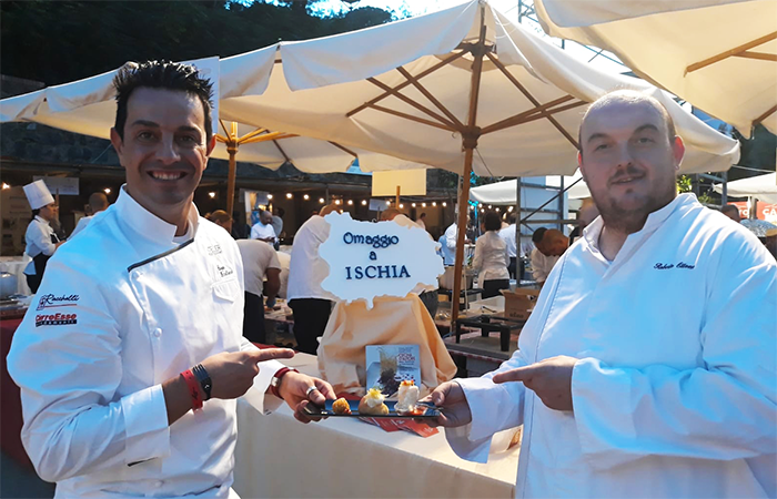Applausi a “Ischia Safari” per lo chef domese Bartolucci 