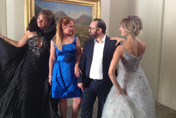 A Domo la preview di "Celeblueation"  la mostra antologica celebrativa di Renato Balestra. Video e foto