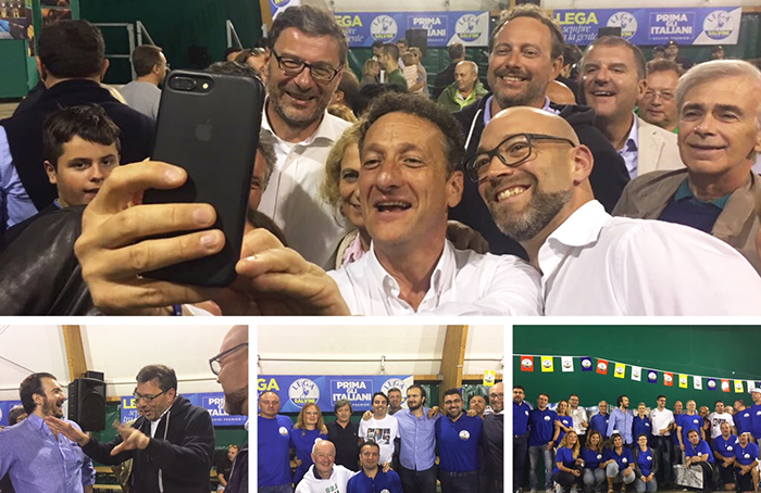 Lega Fest, Giorgetti ricorda l'Uopa ed esalta il compito europeo della Lega. Molinari promette: “Vco come Sondrio”. Video