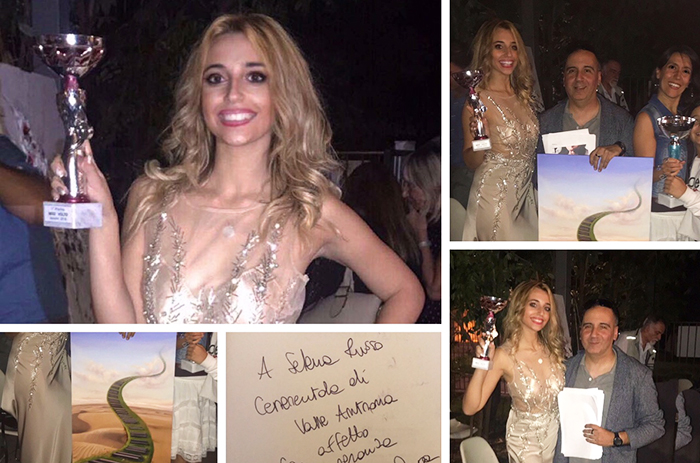 Selena Russo vince alla Casa delle Arti “Alda Merini” a Milano, è Musa 2018 per AperArt