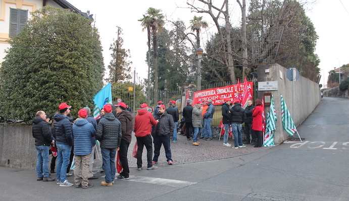 Proclamato lo stato dl agitazione alla Hydrochem di Pieve, gli operai ed i sindacati "Intraprendere azioni radicali ed eclatantl"