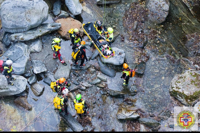 Soccorso alpino: grazie ai Lions, ora la squadra forre è tra le meglio equipaggiate del Piemonte