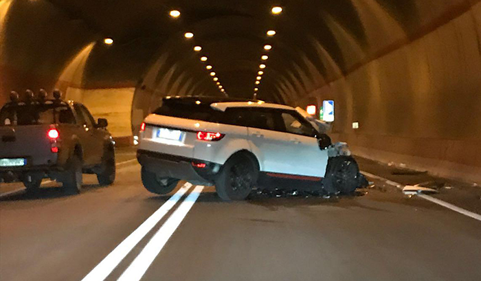 Incidente in galleria sulla 337 della Vigezzo
