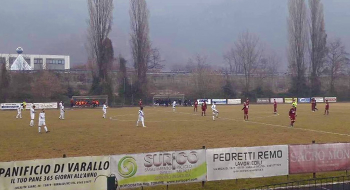 Juve Domo sconfitta dalla Doufur a Varallo per 2-1