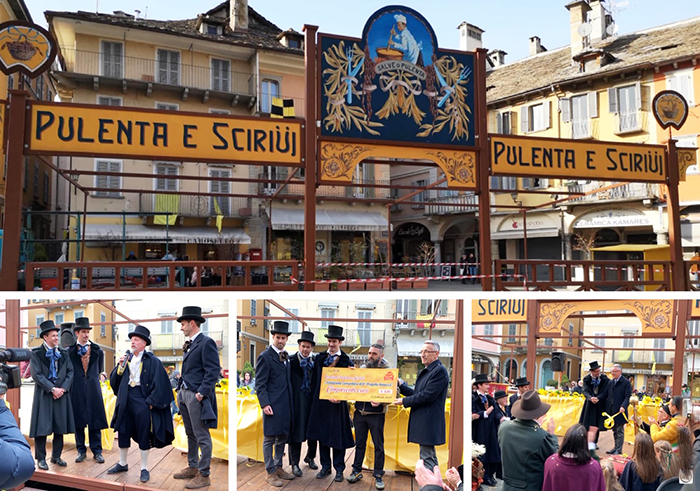 Inaugurato il restaurato palco del Carnevale di Domodossola, risale al 1928. Video