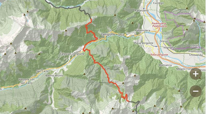 “Sentiero Italia” del Cai anche nella Valle del Rosa