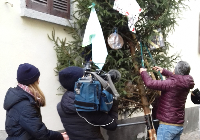 A Viganella anche la tv France2 per seguire la Candelora