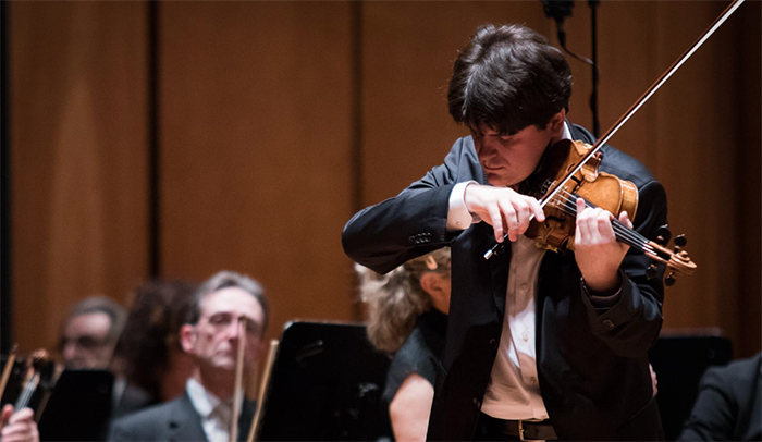 A Domo in concerto Fedor Rudin, vincitore del "Premio Mario Ruminelli" al prestigioso Concorso Internazionale di Violino “Premio Paganini” 