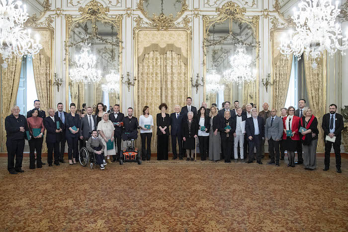 Morgantini tra i 33 "eroi del quotidiano" premiati stamane da Mattarella 