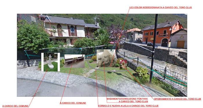 Premosello. Quel toro è troppo ingombrante, il sindaco: tre ipotesi al vaglio ripettose dell'estetica