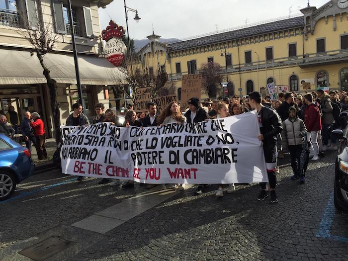 Anche la Lav in piazza a Domo 
