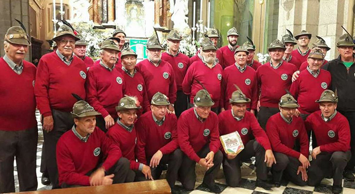 Concerto del Coro Alpini di Domo alla Rsa di Re