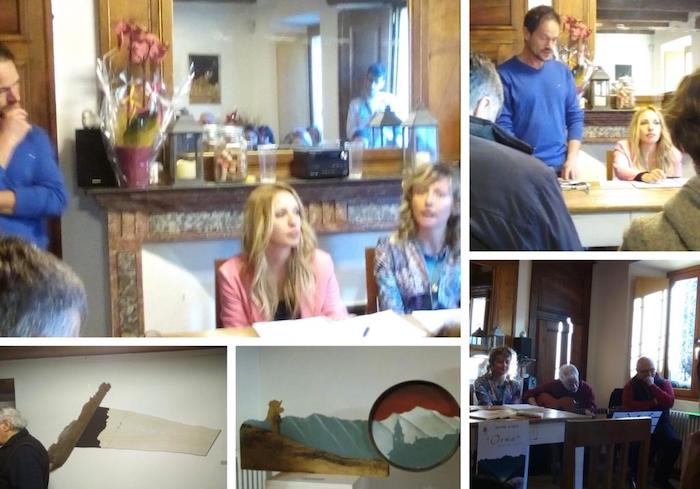 Così il legno recuperato diventa arte, le opere di Serena Guerra in mostra a Craveggia 