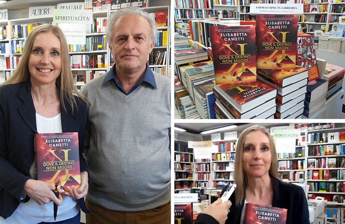La signora del thriller italiano, Elisabetta Cametti, a Domo per il nuovo libro. Videointervista