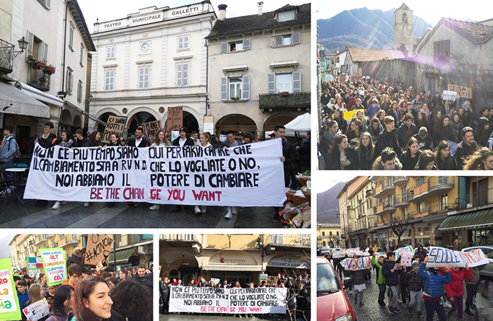 Un successo la marcia degli studenti del Vco a Domo per il "Global Strike for Future". Tutte le foto e i video
