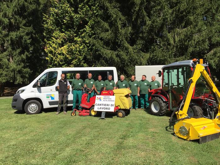 Comune di Montecrestese: grazie ai cantieri di lavoro territorio più pulito 