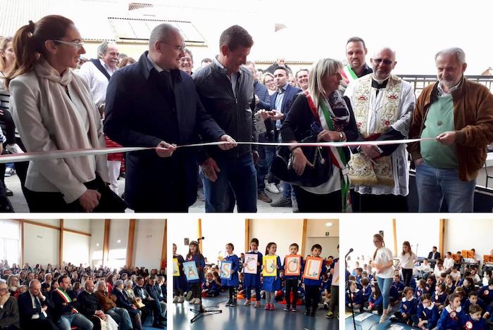 Pieve Vergonte: l'inaugurazione delle rinnovate scuole - Foto e Video 