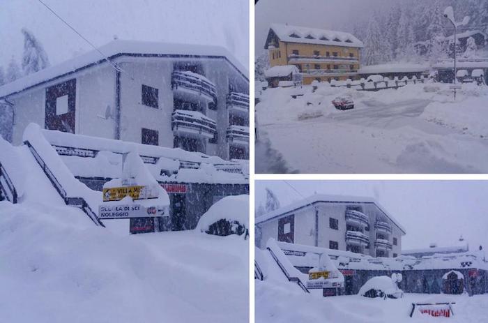 San Domenico, oltre un metro di neve fresca. Pasqua sugli sci? 