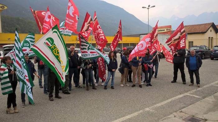 Mercatone Uno: Pasqua amara per i 60 lavoratori del VCO, oggi in sciopero  