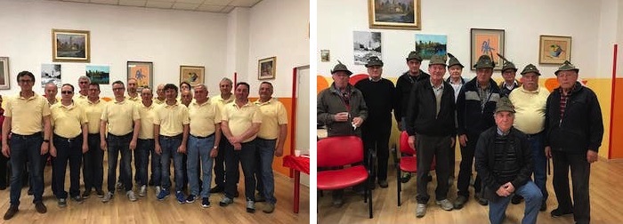 Villa: coro Valdossola e coro degli Alpini per gli auguri in musica alla casa di riposo 