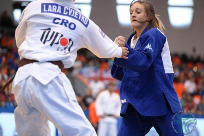 Luciano nona ai Tricolori Assoluti di judo