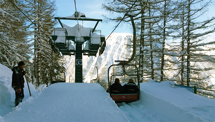 Quasi 5 metri e mezzo di neve al Dosso... Neve fresca inesauribile per il weekend sugli sci. San Domenico e Moro aperti