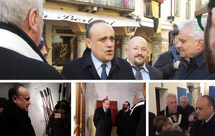 Il ministro Bonisoli a Domo: dobbiamo far conoscere la città a tutti - Video e Foto 