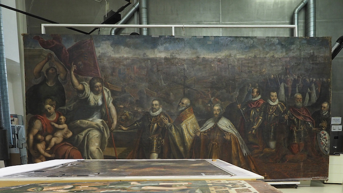 Le tele gioiello di Villa San Remigio in restauro alla Reggia di Venaria. Quando torneranno?
