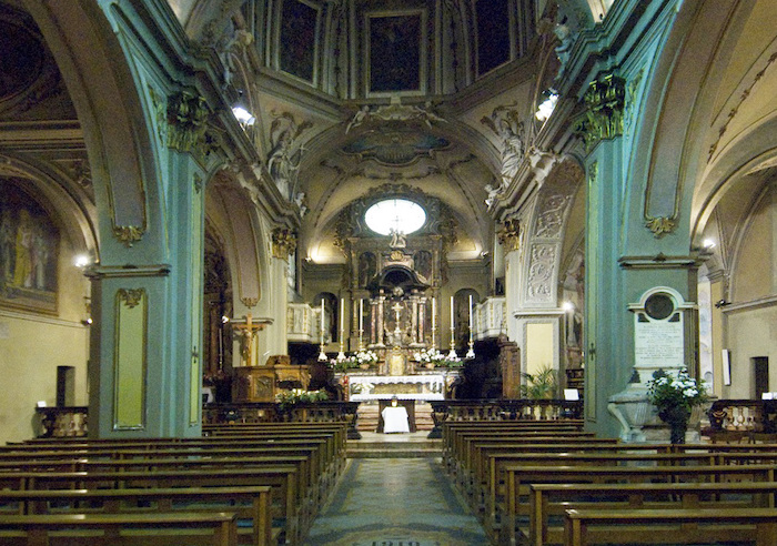 Omegna: partiti i lavori di restauro della Collegiata