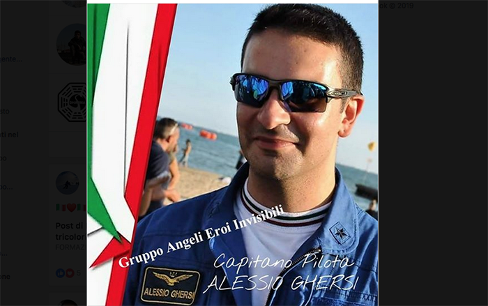 E' di Domodossola il nuovo “Top gun” delle Frecce Tricolori: Alessio Ghersi