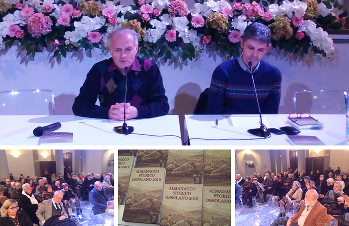  Presentato l'"Almanacco Storico Ossolano 2019", nuova veste grafica per la 26^ edizione. Videointerviste