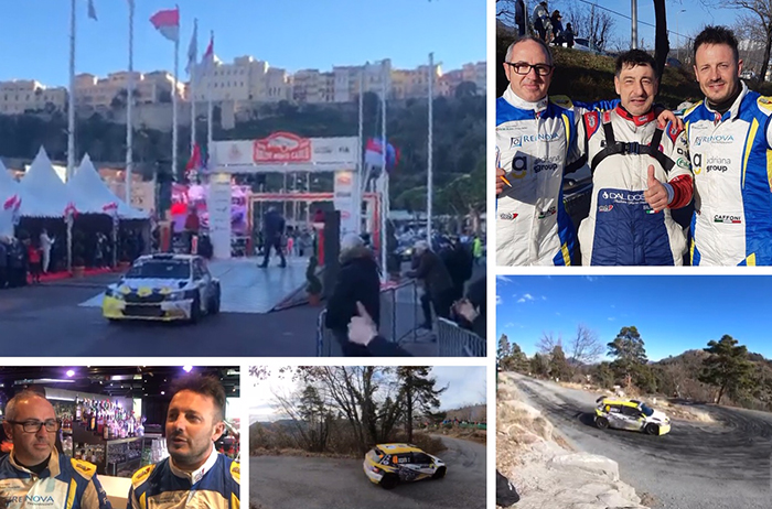 Videointervista a fine Rally di Montecarlo per Caffoni e Minazzi