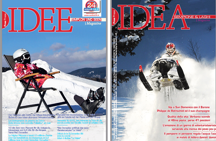 In distribuzione il nuovo numero del nostro magazine freepress trilingue IDEA- IDEE