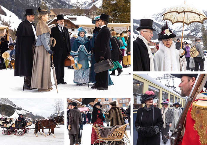La “Belle Epoque” rivive per una settimana a Kandersteg. Fotogallery