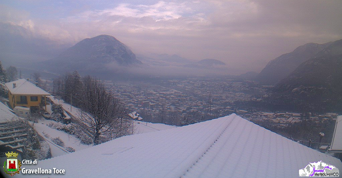 Meteo: poca neve sul Vco, ma venerdì arriva una perturbazione più forte