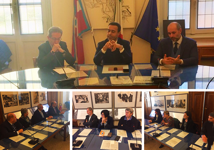Domo: incontro tra il dirigente dell'ufficio scolastico regionale e tutti i presidi. Video