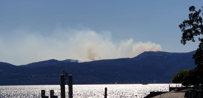 Vasto incendio boschivo al Mottarone
