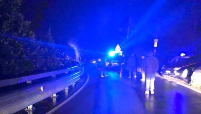 Ancora sassi sulla statale 34 a Cannobio