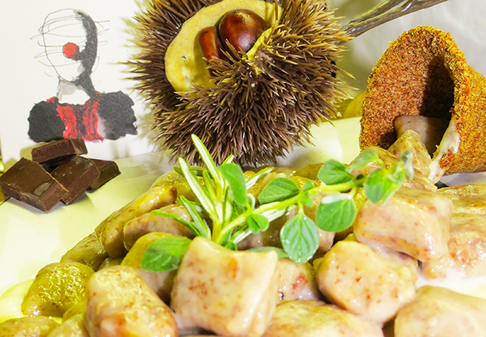 All'Expo gli gnocchi di castagne e cioccolato dello chef Giorgio Bartolucci