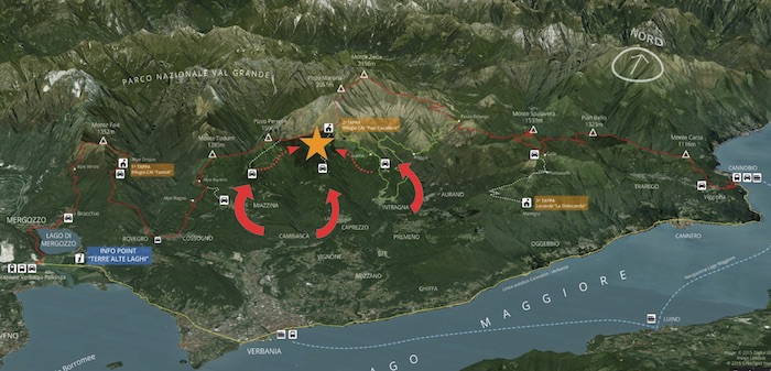 Da Pian Cavallone lungo l'alta via del lago: un percorso d'arte all'insegna della sostenibilità
