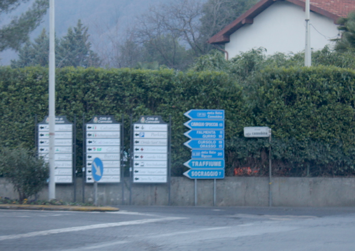 A metà marzo la riapertura della statale 34 in centro Cannobio 