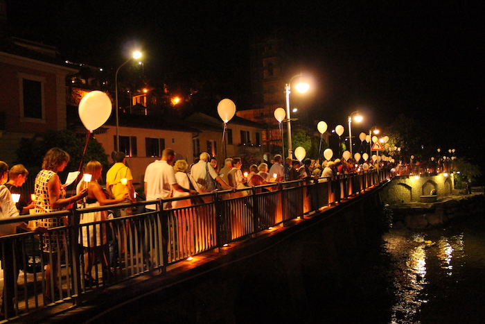 Luci e fuochi sul lago per la patronale di Ghiffa