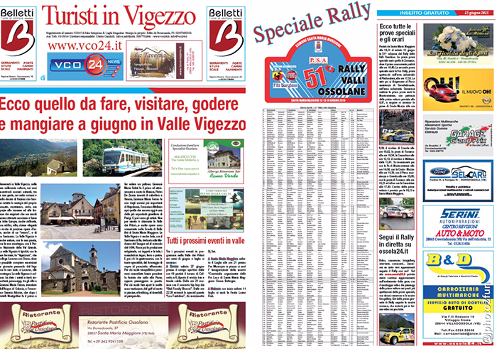 Rally e Turismo, ecco i nostri due speciali a colori e gratuiti