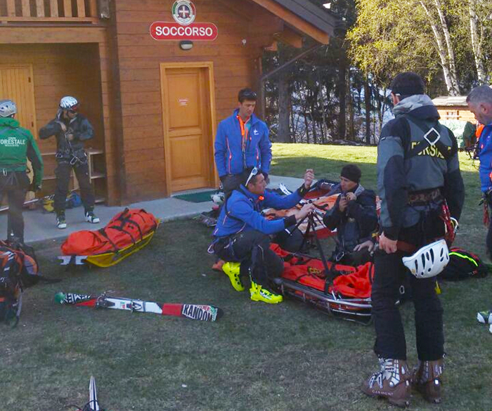 Domenica di iperlavoro per il Soccorso Alpino. Interventi in Agarina e al Devero